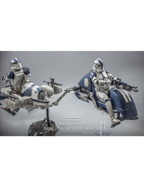Figura de colección Star Wars: The Clone Wars Clone Trooper deluxe Hot Toys