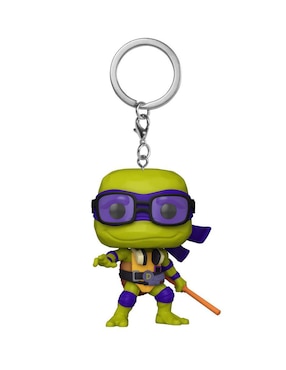 Llavero Funko Pocket Pop Keychan Donatello De Plástico Y Metal