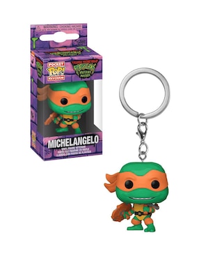 Llavero Funko Pocket Pop Keychan Michelangelo