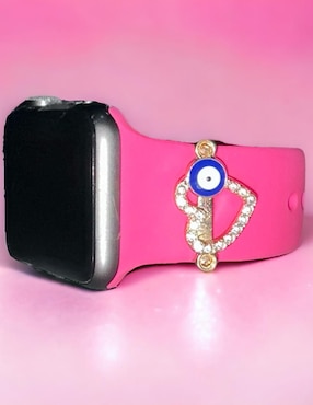 Charm Para Correa De Smartwatch de ojo turco Mamá Pulpo