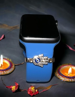 Charm Para Correa De Smartwatch de mano de fátima Mamá Pulpo ojo turco