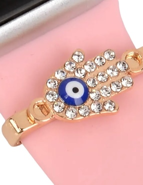 Charm Para Correa De Smartwatch de mano de fátima Mamá Pulpo ojo turco