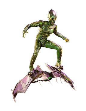 Figura de colección Spiderman No Way Home Green Goblin Hot Toys articulada