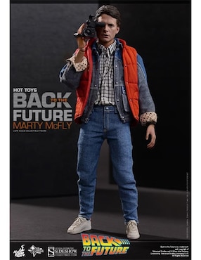 Figura de colección Back to the future Marty Mcfly collectors Hot Toys