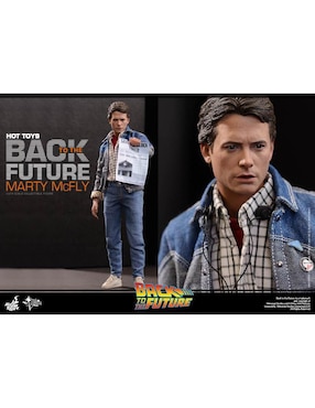 Figura de colección Back to the future Marty Mcfly collectors Hot Toys