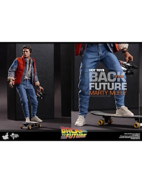 Figura de colección Back to the future Marty Mcfly collectors Hot Toys