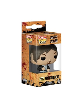 Llavero Funko Pocket Pop Keychan The Walking Dead de plástico y metal