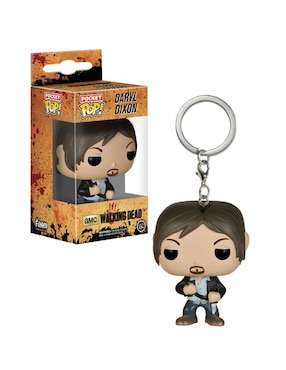 Llavero Funko Pocket Pop Keychan The Walking Dead de plástico y metal