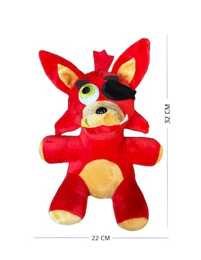Peluche de Freddy Five Nights at Freddy's Zorro Ultra Hecho a mano de 32 cm