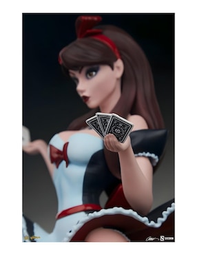 Estatua articulada Alice in wonderland Alice chase Sideshow