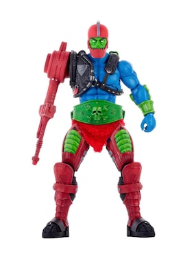 Figura De Colección Master Of The Universe New Eternia Trap Jaw He-Man Y Los Amos Del Universo Mondor Articulado