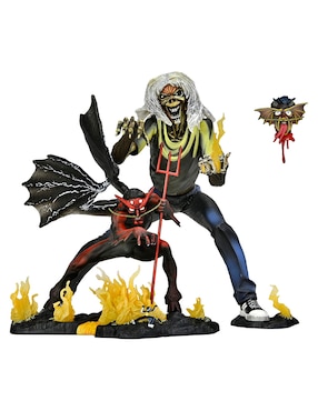 Figura De Colección Articulada Iron Maiden The Number Of The Beast Neca