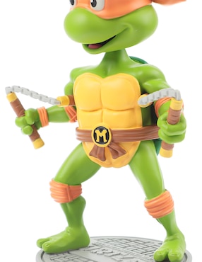 Figura de colección Tortugas Ninja Michelangelo collectors Neca cabeza oscilante