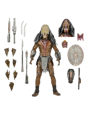 Figura De Colección Articulada Prey Ultimate Feral Predator Neca