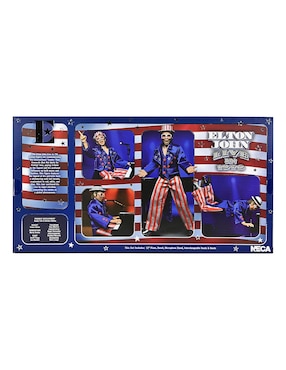 Figura de colección articulada Elton John Live in 1976 Neca