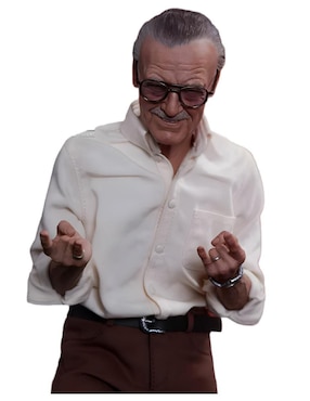 Figura de colección Marvel Comics Stan Lee deluxe Hot Toys