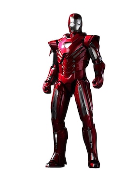 Figura De Colección Marvel Studios: Iron Man Hot Toys Con Luz Articulado