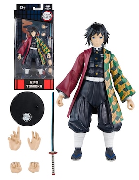 Figura de colección Demon Slayer Giyu Tomioka Mcfarlane articulado