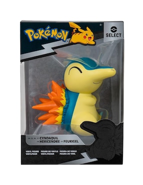 Figura de colección articulada Pokémon Cyndaquil select Jazwares