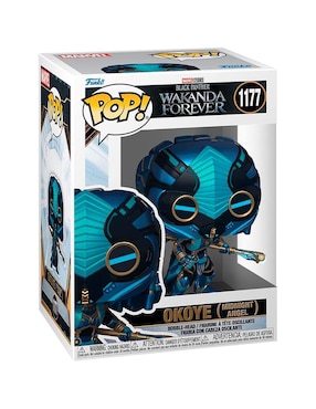 Funko Pop Pop! Black Panther: Wakanda Forever Okoye cabeza oscilante