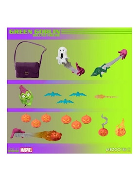 Figura de colección Marvel Duende Verde deluxe Mezco