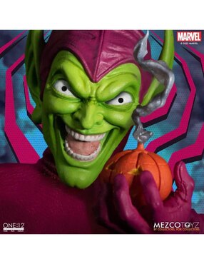 Figura de colección Marvel Duende Verde deluxe Mezco