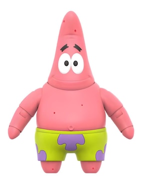 Figura De Colección Bob Esponja Patricio Estrella Super 7 Articulado