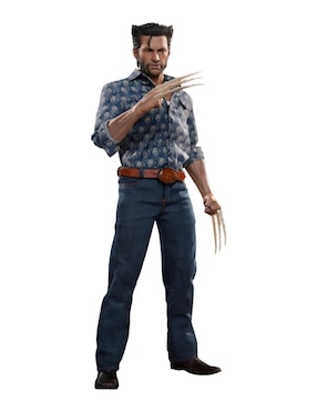 Figura De Colección Marvel Wolverine Hot Toys Articulado