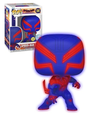 Funko Pop Pop! Spider-Man Across the Spiderverse Spider-Man 2099 (Entertainment Earth) cabeza oscilante