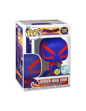 Funko Pop Pop! Spider-Man Across the Spiderverse Spider-Man 2099 (Entertainment Earth) cabeza oscilante