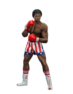 Figura De Colección Rocky 45th Apollo Creed Star Articulado