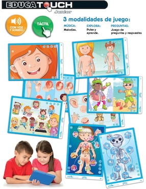 Educa Touch Jr El Cuerpo Humano Educa