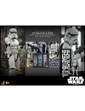 Figura de colección Star Wars Stormtrooper collectors Hot Toys con luz