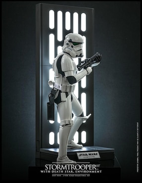 Figura de colección Star Wars Stormtrooper collectors Hot Toys con luz