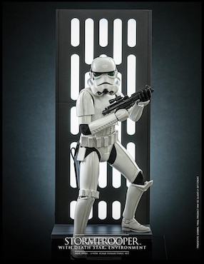 Figura de colección Star Wars Stormtrooper collectors Hot Toys con luz