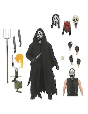 Figura De Colección Ghost Face Inferno Neca Articulado