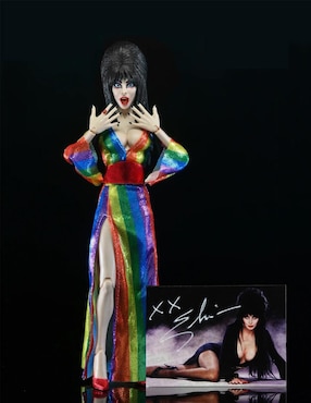 Figura de colección Elvira: Mistress of the Dark Elvira Over the Rainbow collectors Neca