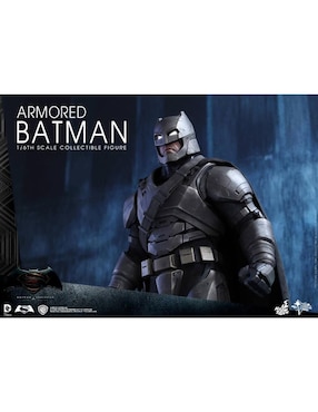 Figura de colección Batman Batman vs Superman collectors Hot Toys con luz
