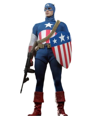 Figura de colección Marvel: Avengers Capitán América Hot Toys