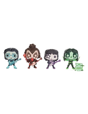 Funko POP! Rocks Kiss Spaceman, Demon, Starchild Y Catman