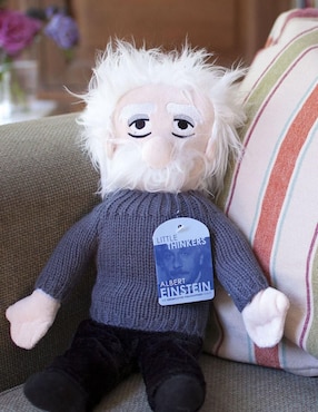 Peluche de Albert Einstein Muñeco Unemployed Philosophers Guild de 12 cm
