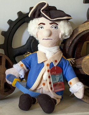 Peluche de George Washington Muñeco Unemployed Philosophers Guild de 12 cm