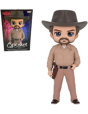 Figura de colección Stranger Things Chief Hopper collectors Banpresto