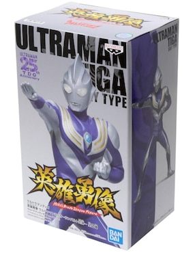Figura de colección Ultraman Hero´s Brave Ultraman TIGA anniversary edition Banpresto