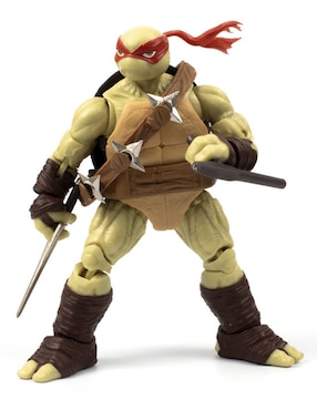 Figura de colección Tortugas Ninja Raphael Novelmex articulada