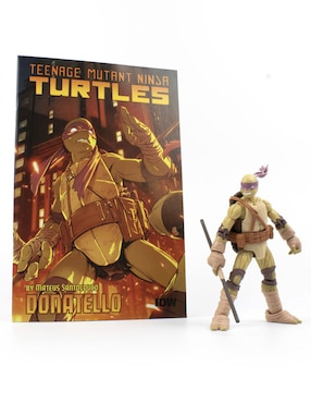 Figura Articulada Tortugas Ninja Donatello Novelmex