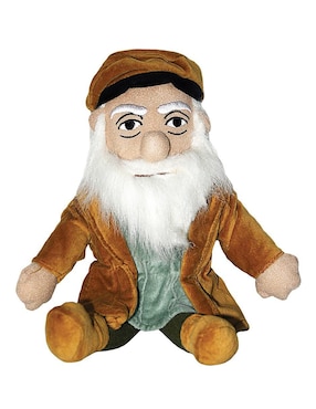 Peluche De Leonardo Da Vinci Muñeco Unemployed Philosophers Guild