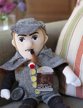 Peluche de Sherlock Holmes Muñeco Unemployed Philosophers Guild de 12 cm