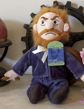 Peluche de Vincent Van Gogh Muñeco Unemployed Philosophers Guild de 12 cm