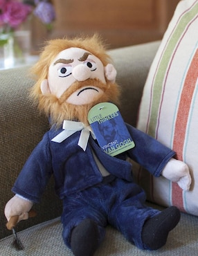 Peluche de Vincent Van Gogh Muñeco Unemployed Philosophers Guild de 12 cm